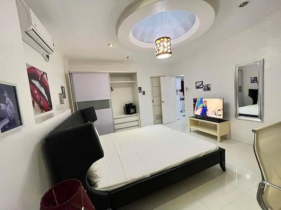 Apartmán Sheryll Escapes - Kandi Big 1 Bedroom King Bed, Free Housekeeping, Fiber Fast Internet Angeles Filipíny